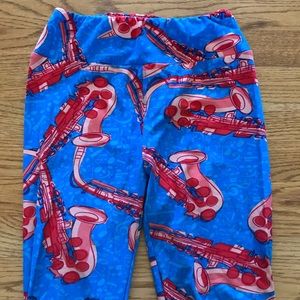 LulaRoe Saxophone Leggings